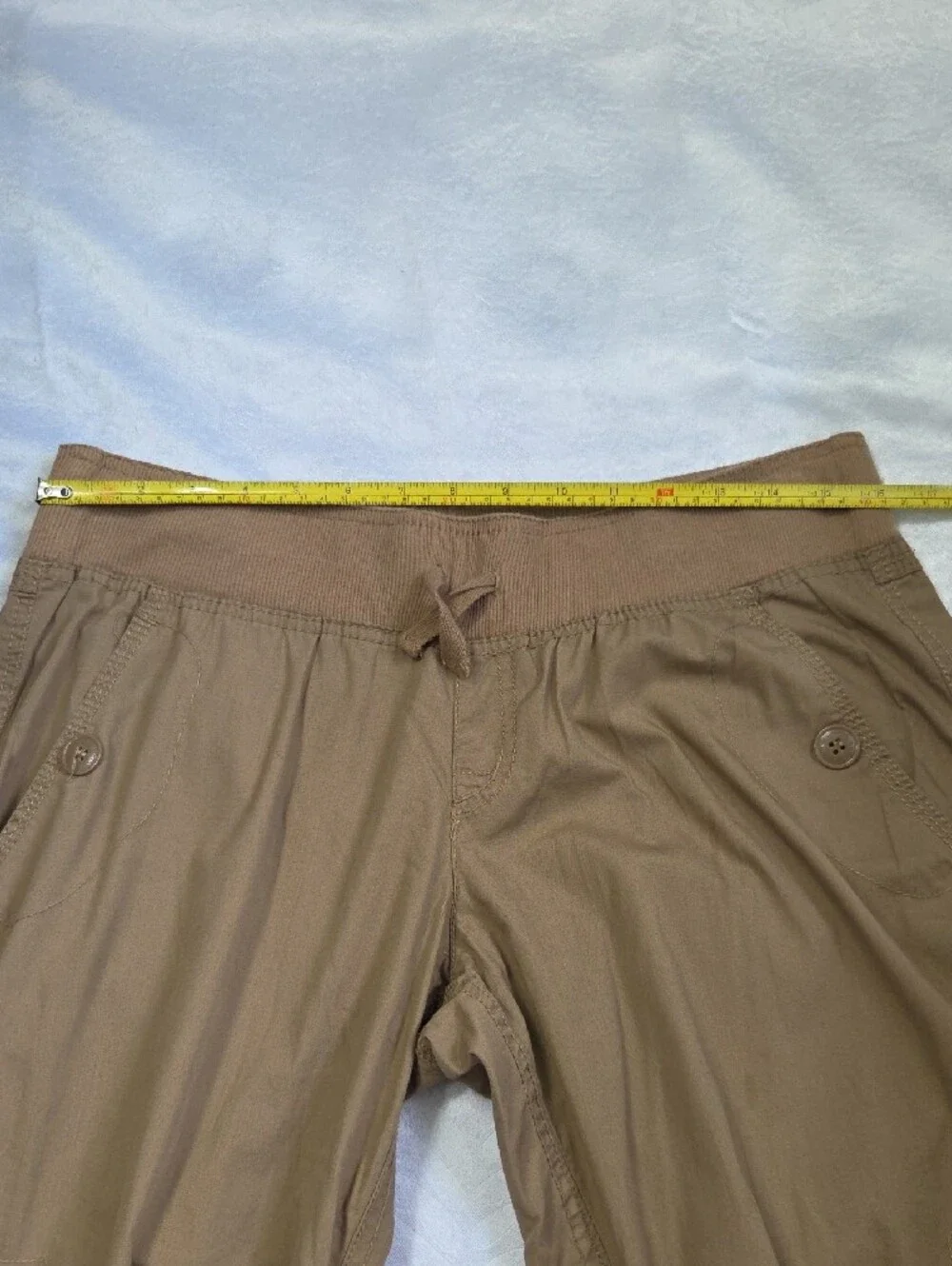 Almost Famous Tan Cargo Pants